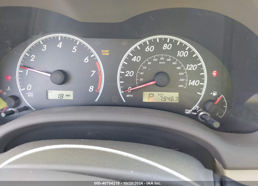 2009 TOYOTA COROLLA LE VIN: 1NXBU40E39Z119484