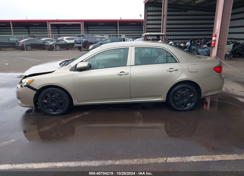 2009 TOYOTA COROLLA LE VIN: 1NXBU40E39Z119484