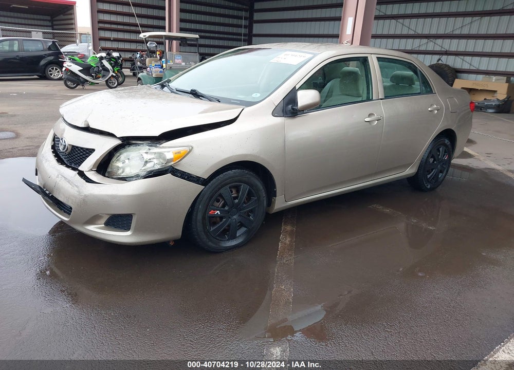 2009 TOYOTA COROLLA LE VIN: 1NXBU40E39Z119484