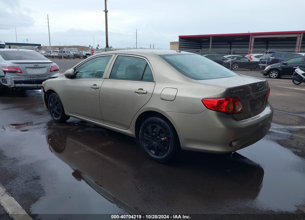 2009 TOYOTA COROLLA LE VIN: 1NXBU40E39Z119484