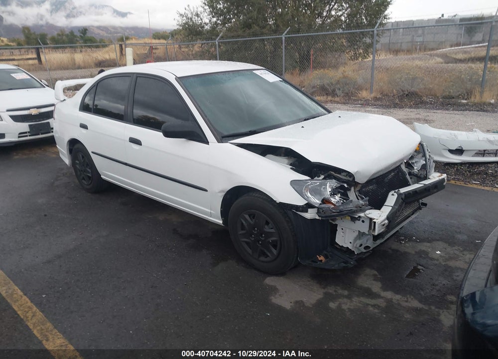 2004 HONDA CIVIC VP VIN: 2HGES16384H630231