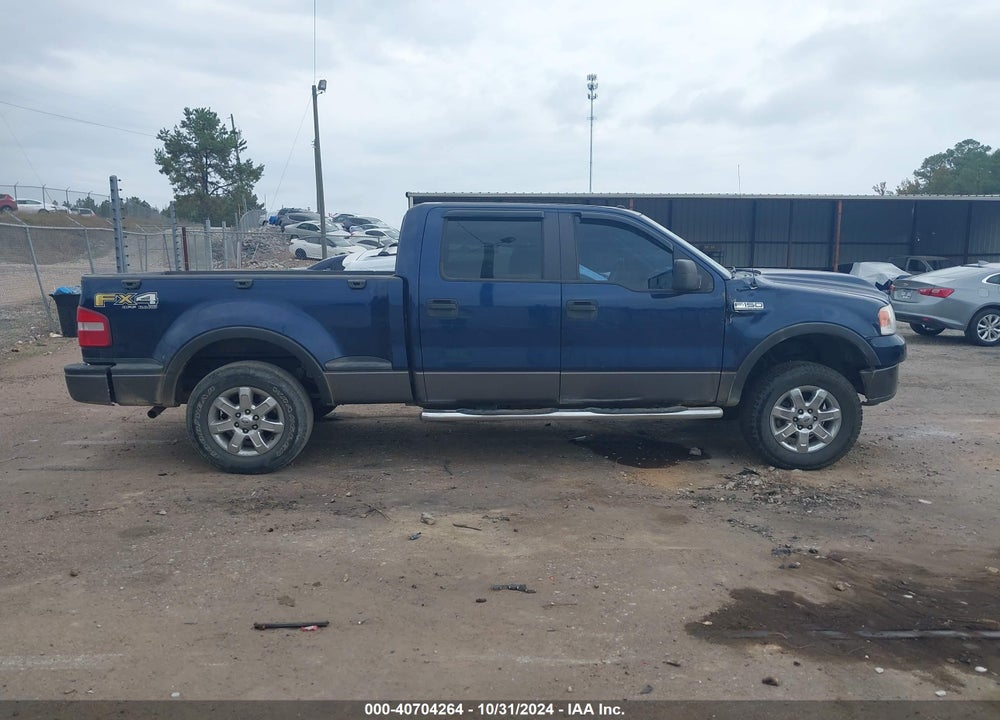 2007 FORD F-150 FX4/XLT VIN: 1FTPW04507KC81024