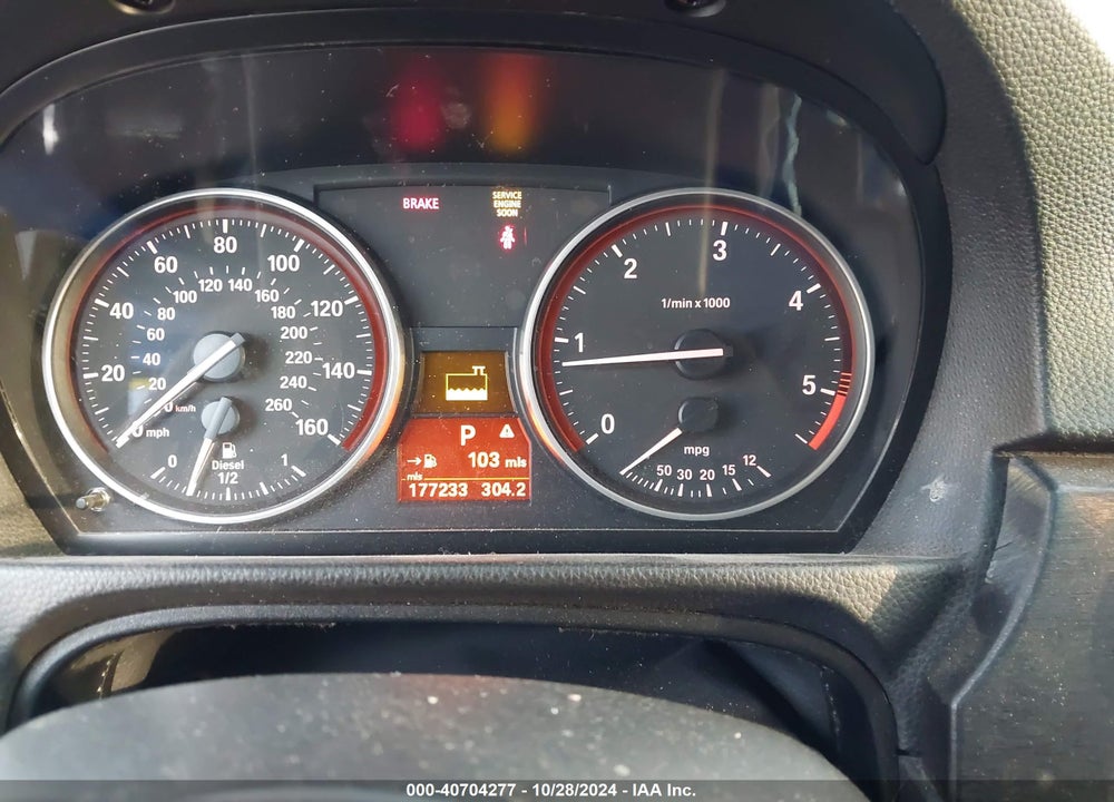 2011 BMW 335D VIN: WBAPN7C52BA949155