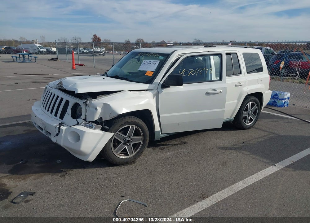 2010 JEEP PATRIOT SPORT VIN: 1J4NF2GBXAD521481