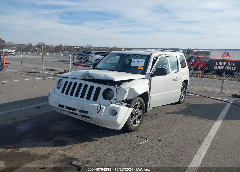 2010 JEEP PATRIOT SPORT VIN: 1J4NF2GBXAD521481