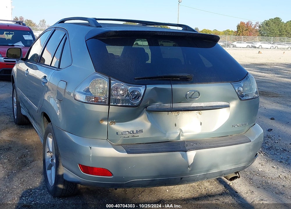2006 LEXUS RX 330 VIN: 2T2GA31U86C043719