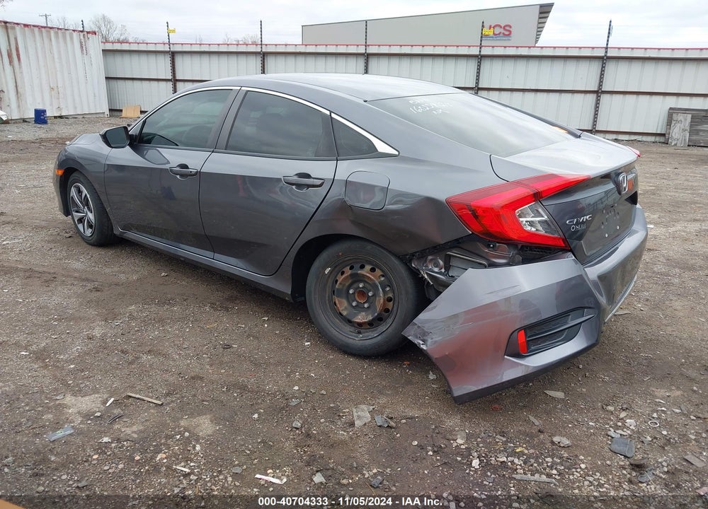 2019 HONDA CIVIC VIN: 2HGFC2E6XKH567312