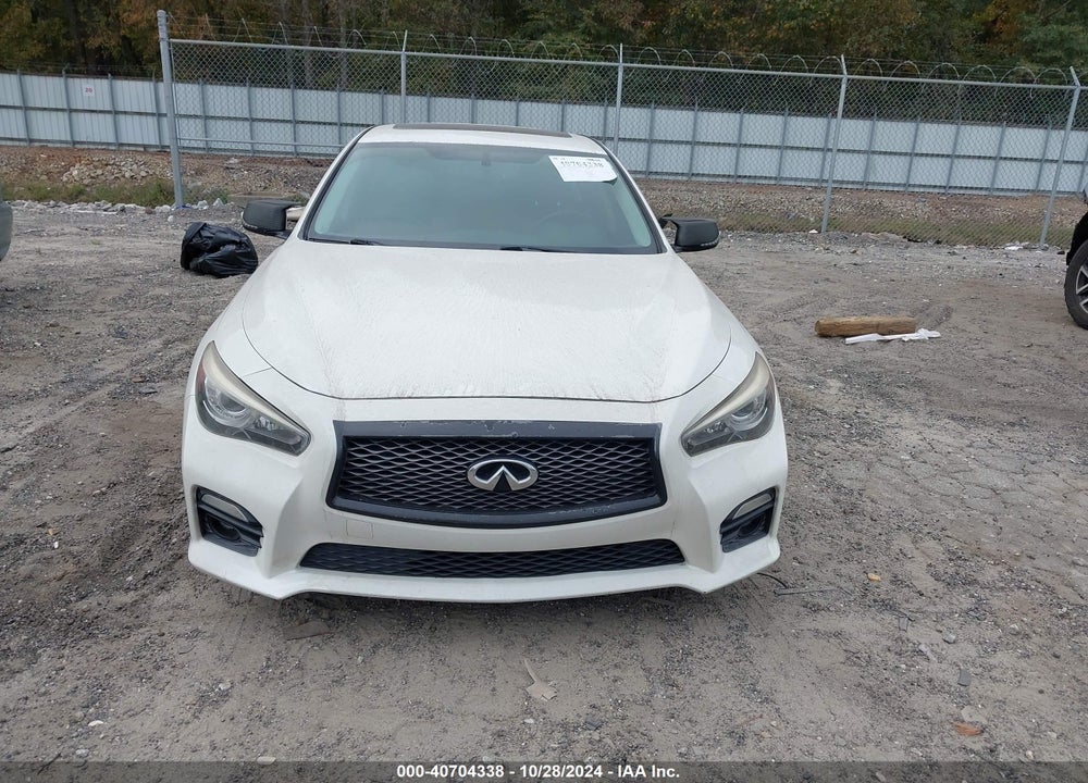 2016 INFINITI Q50 3.0T RED SPORT 400 VIN: JN1FV7AP8GM420482