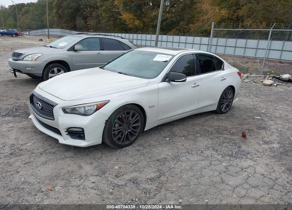 2016 INFINITI Q50 3.0T RED SPORT 400 VIN: JN1FV7AP8GM420482