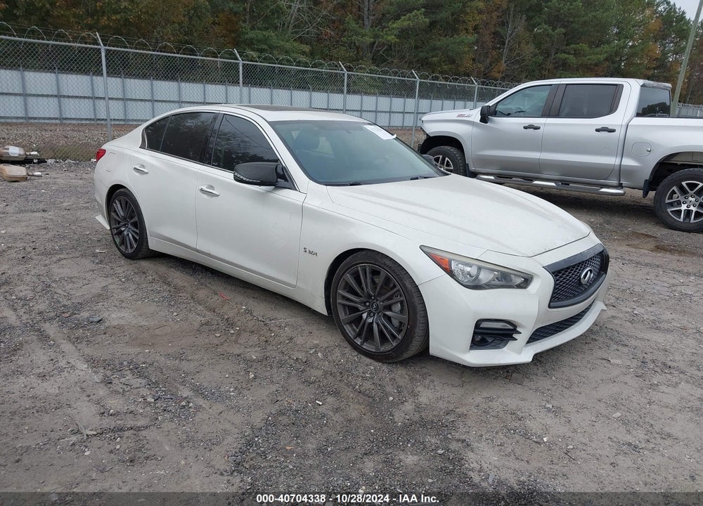 2016 INFINITI Q50 3.0T RED SPORT 400 VIN: JN1FV7AP8GM420482