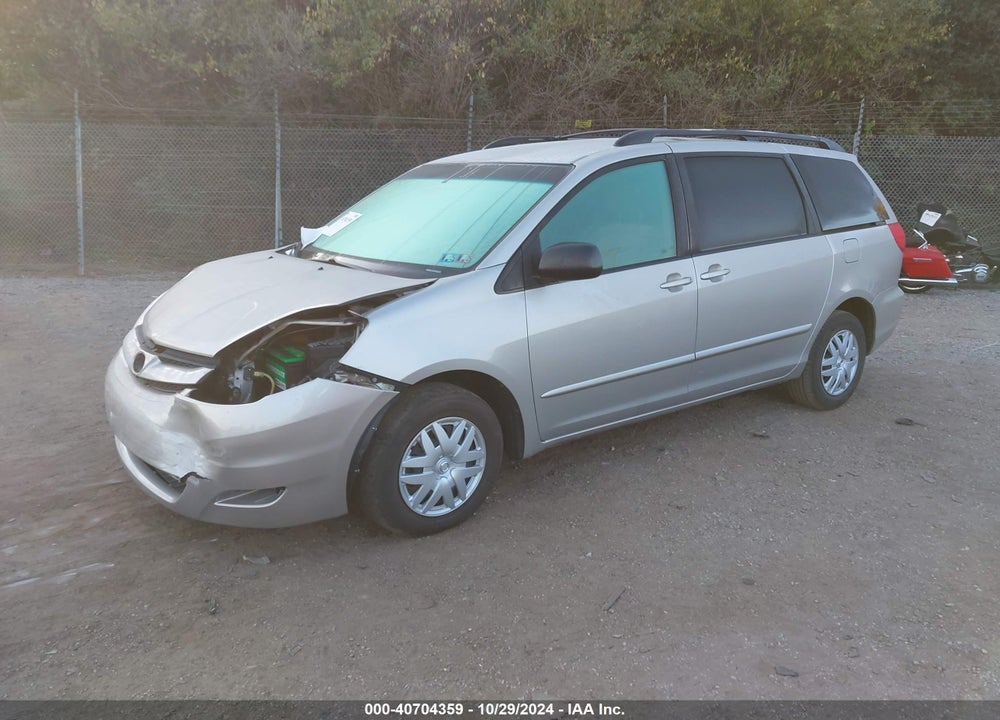 2008 TOYOTA SIENNA VIN: 5TDZK23C68S206807
