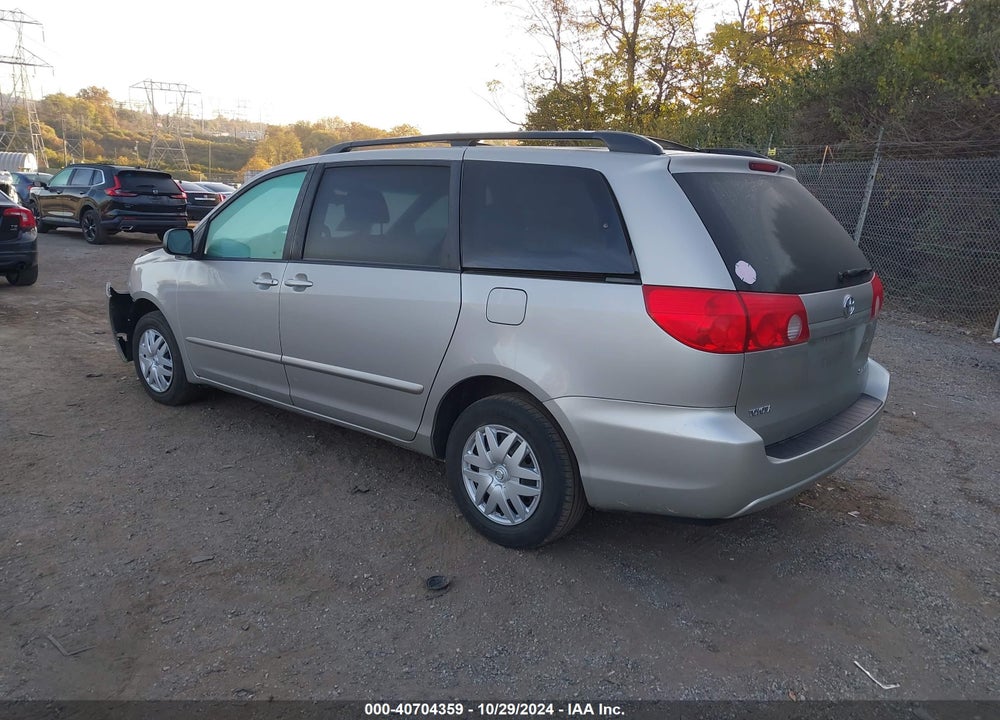 2008 TOYOTA SIENNA VIN: 5TDZK23C68S206807