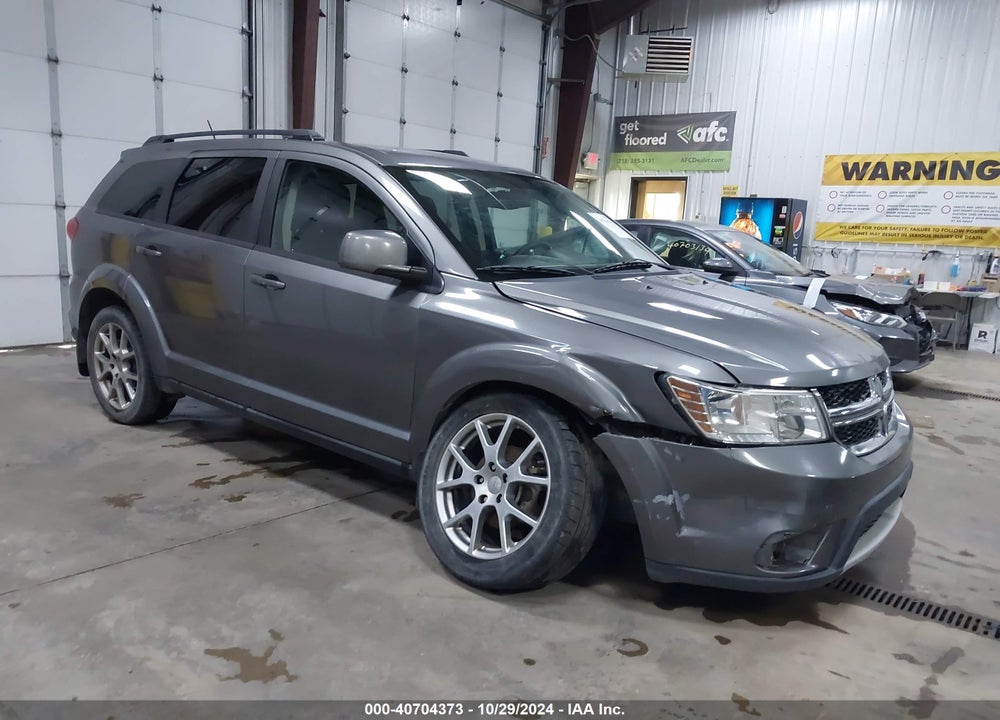2012 DODGE JOURNEY SXT/CREW VIN: 3C4PDCCG3CT153668