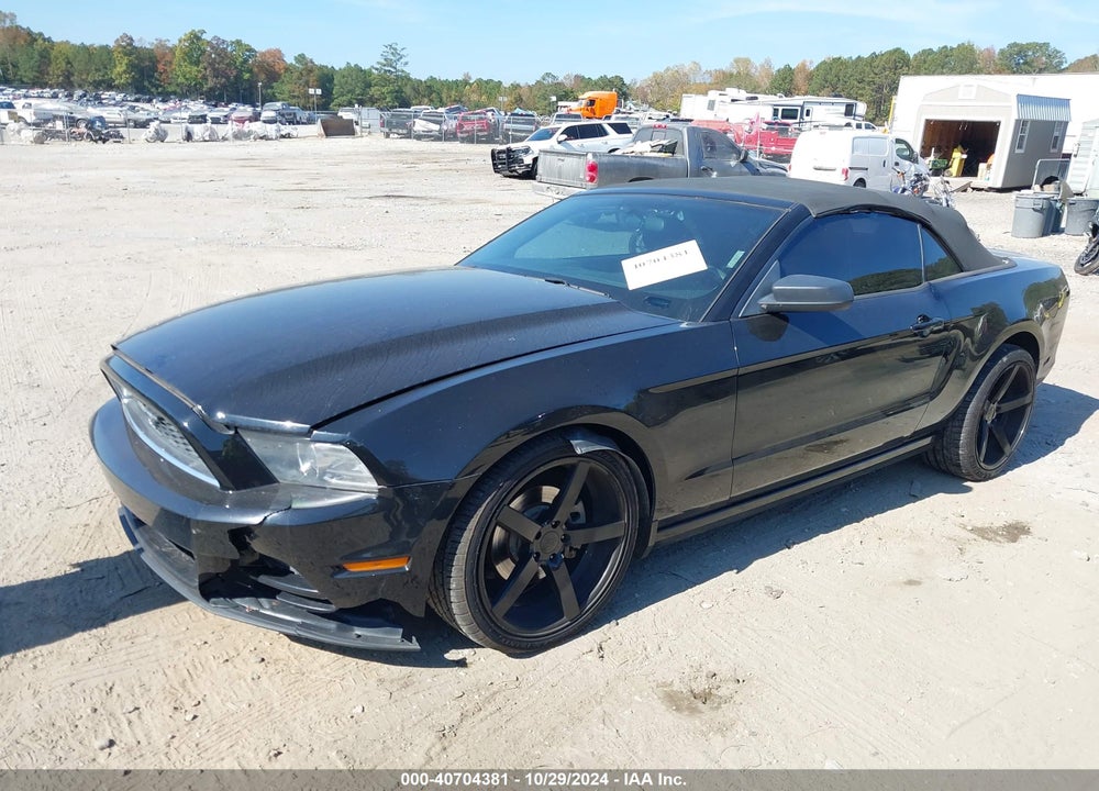 2014 FORD MUSTANG V6 VIN: 1ZVBP8EM7E5227160