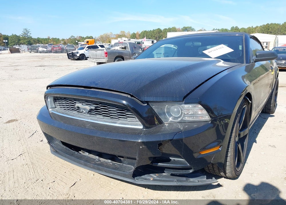2014 FORD MUSTANG V6 VIN: 1ZVBP8EM7E5227160