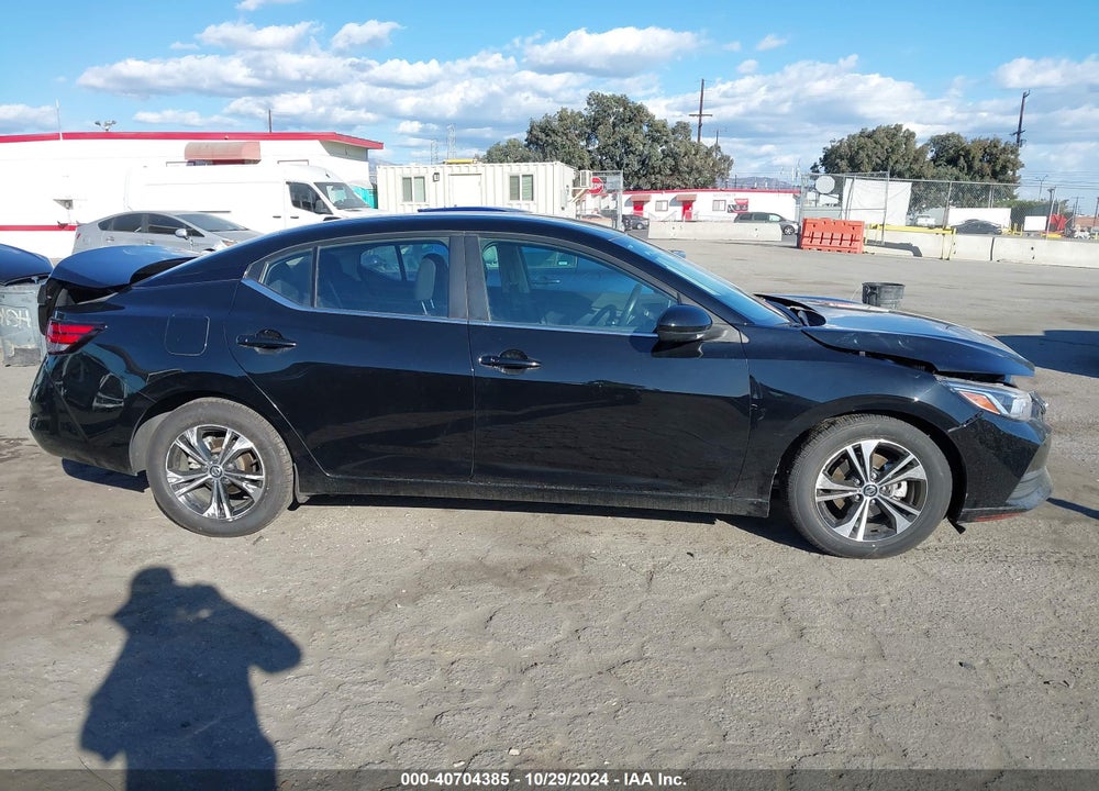 2022 NISSAN SENTRA SV XTRONIC CVT VIN: 3N1AB8CV8NY313057