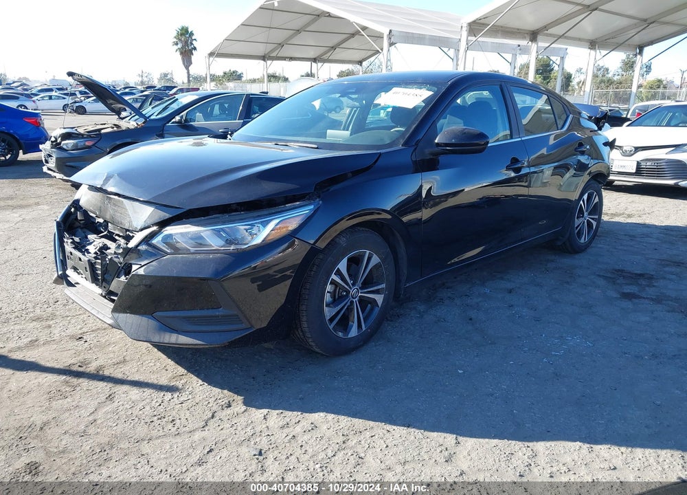 2022 NISSAN SENTRA SV XTRONIC CVT VIN: 3N1AB8CV8NY313057