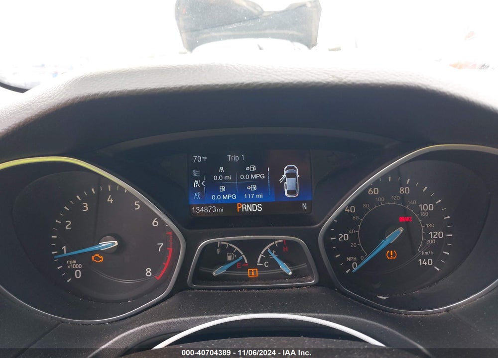 2017 FORD FOCUS SEL VIN: 1FADP3H2XHL297878