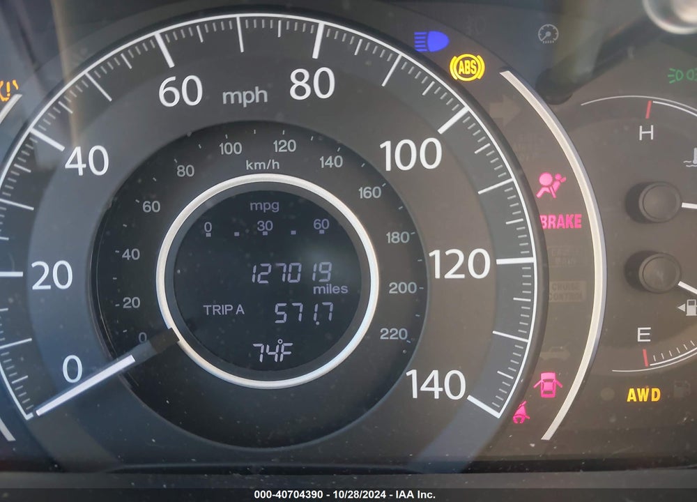 2013 HONDA CR-V LX VIN: 2HKRM4H33DH637183