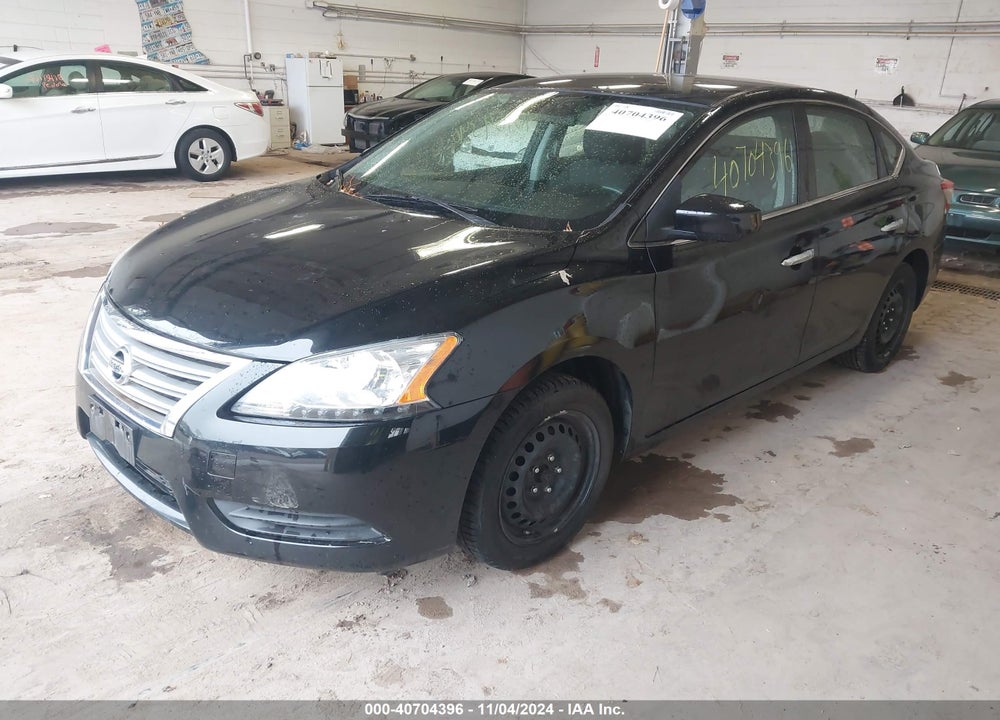 2014 NISSAN SENTRA S VIN: 3N1AB7AP1EY203465