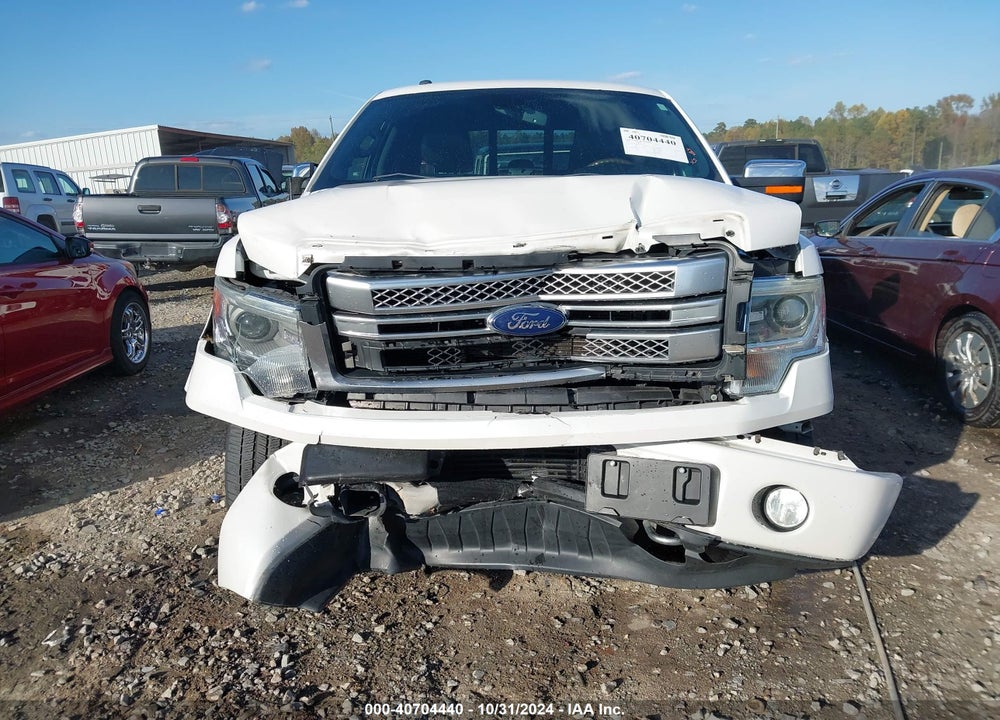 2014 FORD F-150 PLATINUM VIN: 1FTFW1ET6EFC25738