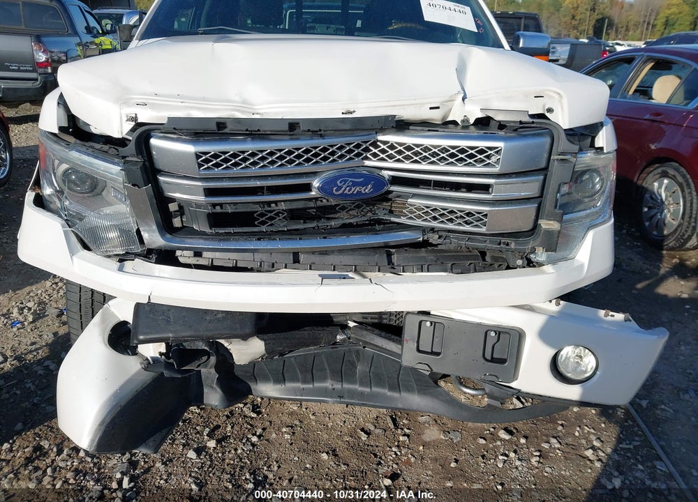 2014 FORD F-150 PLATINUM VIN: 1FTFW1ET6EFC25738