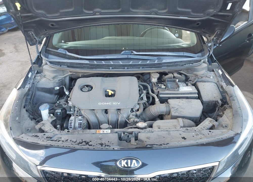2017 KIA FORTE S VIN: 3KPFL4A72HE028650