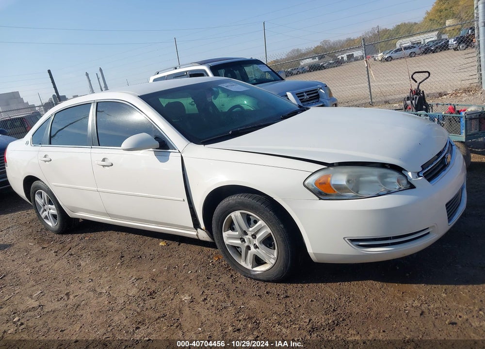 2007 CHEVROLET IMPALA LS VIN: 2G1WB58K779124296