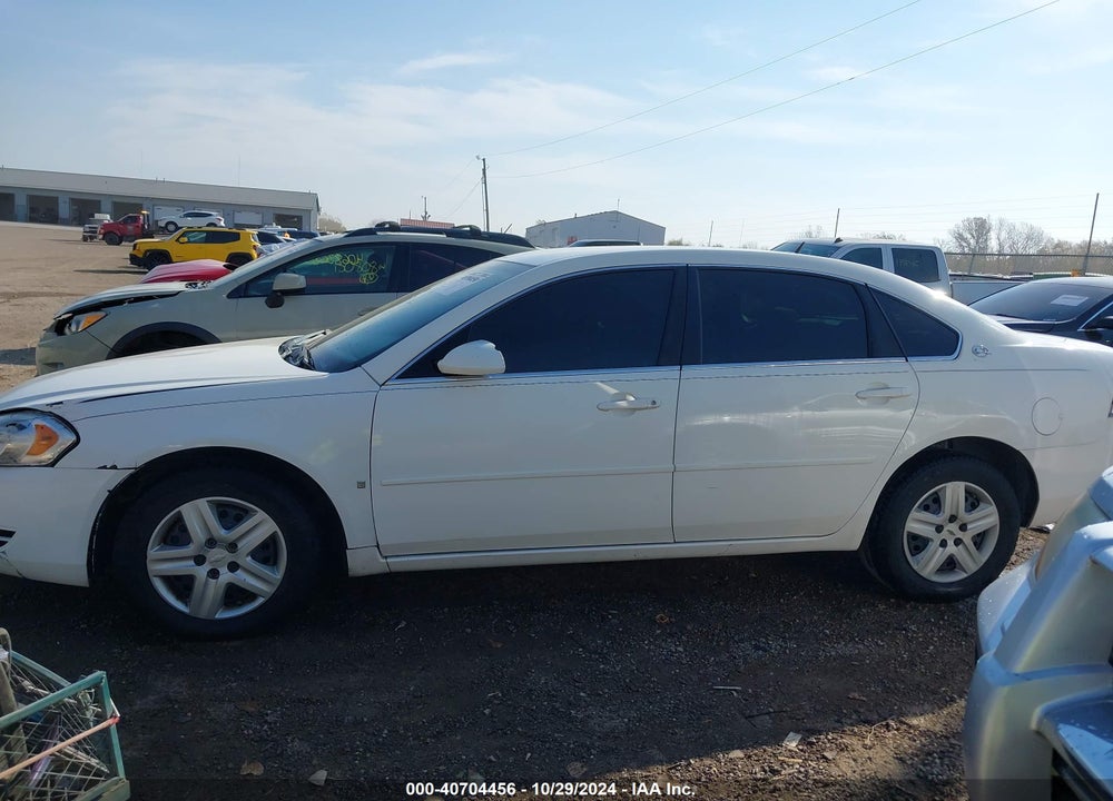2007 CHEVROLET IMPALA LS VIN: 2G1WB58K779124296