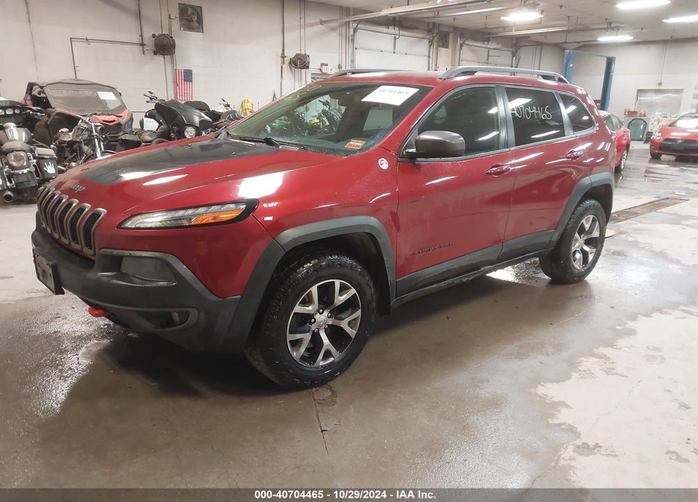 2015 JEEP CHEROKEE TRAILHAWK VIN: 1C4PJMBB0FW512509