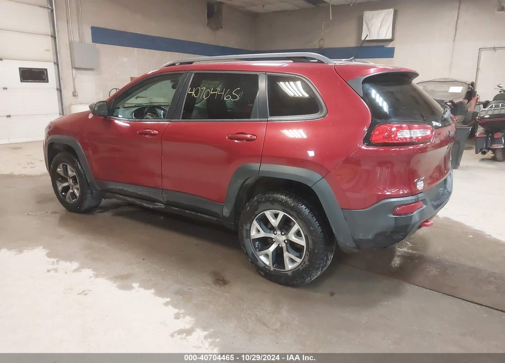 2015 JEEP CHEROKEE TRAILHAWK VIN: 1C4PJMBB0FW512509