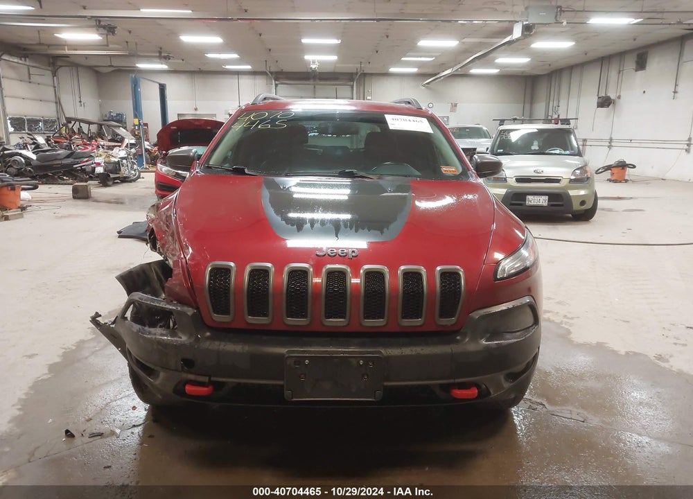 2015 JEEP CHEROKEE TRAILHAWK VIN: 1C4PJMBB0FW512509