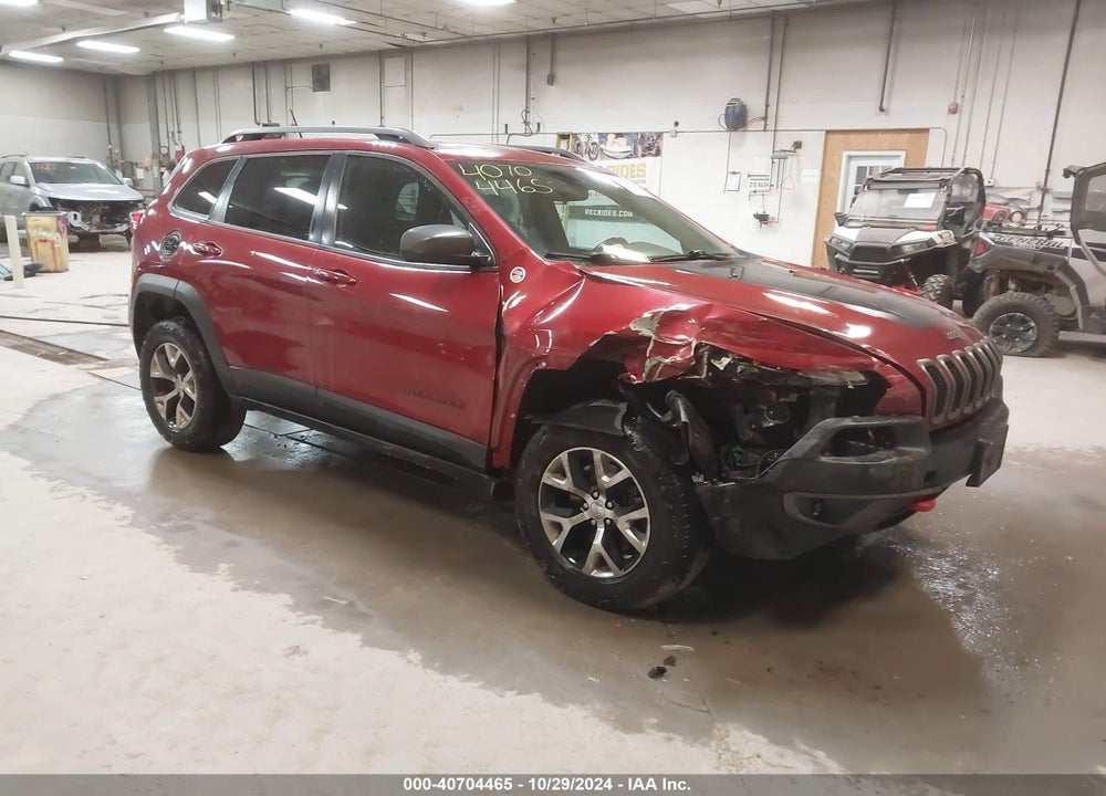 2015 JEEP CHEROKEE TRAILHAWK VIN: 1C4PJMBB0FW512509
