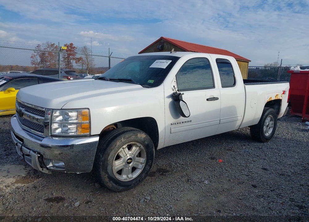 2012 CHEVROLET SILVERADO 1500 LT VIN: 1GCRKSE74CZ280301