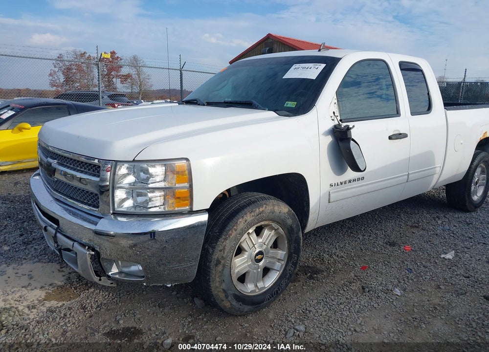 2012 CHEVROLET SILVERADO 1500 LT VIN: 1GCRKSE74CZ280301
