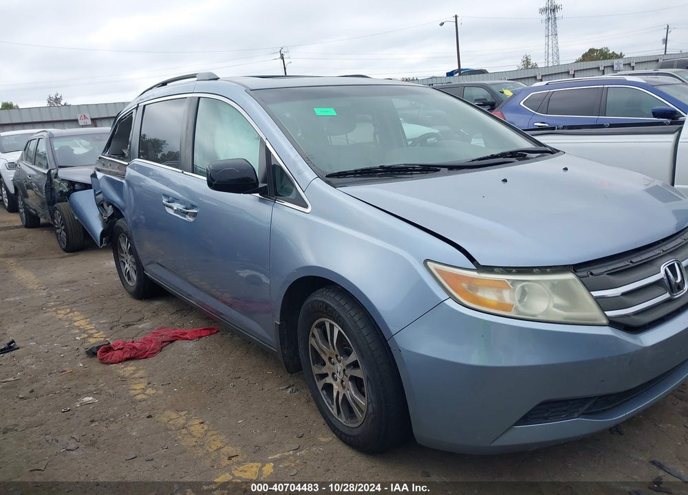 2011 HONDA ODYSSEY EXL VIN: 5FNRL5H60BB097595