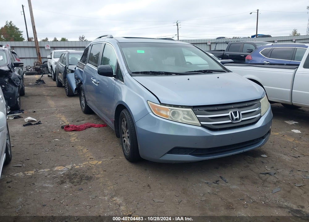 2011 HONDA ODYSSEY EXL VIN: 5FNRL5H60BB097595
