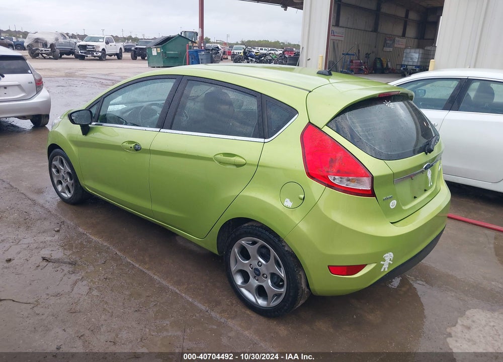 2011 FORD FIESTA SES VIN: 3FADP4FJ7BM180197