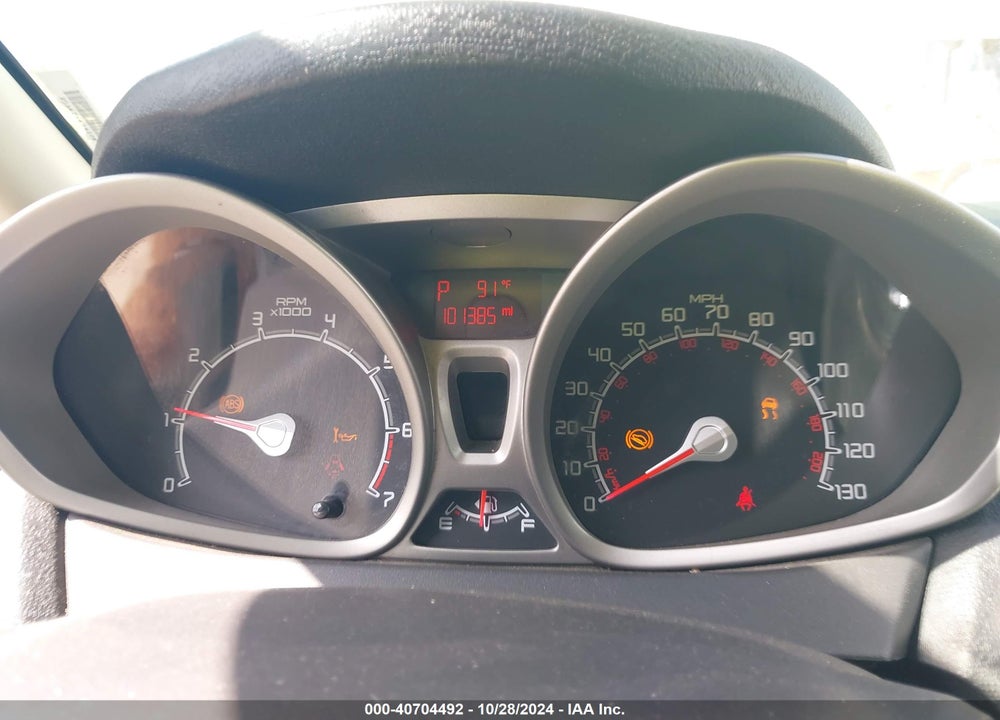 2011 FORD FIESTA SES VIN: 3FADP4FJ7BM180197
