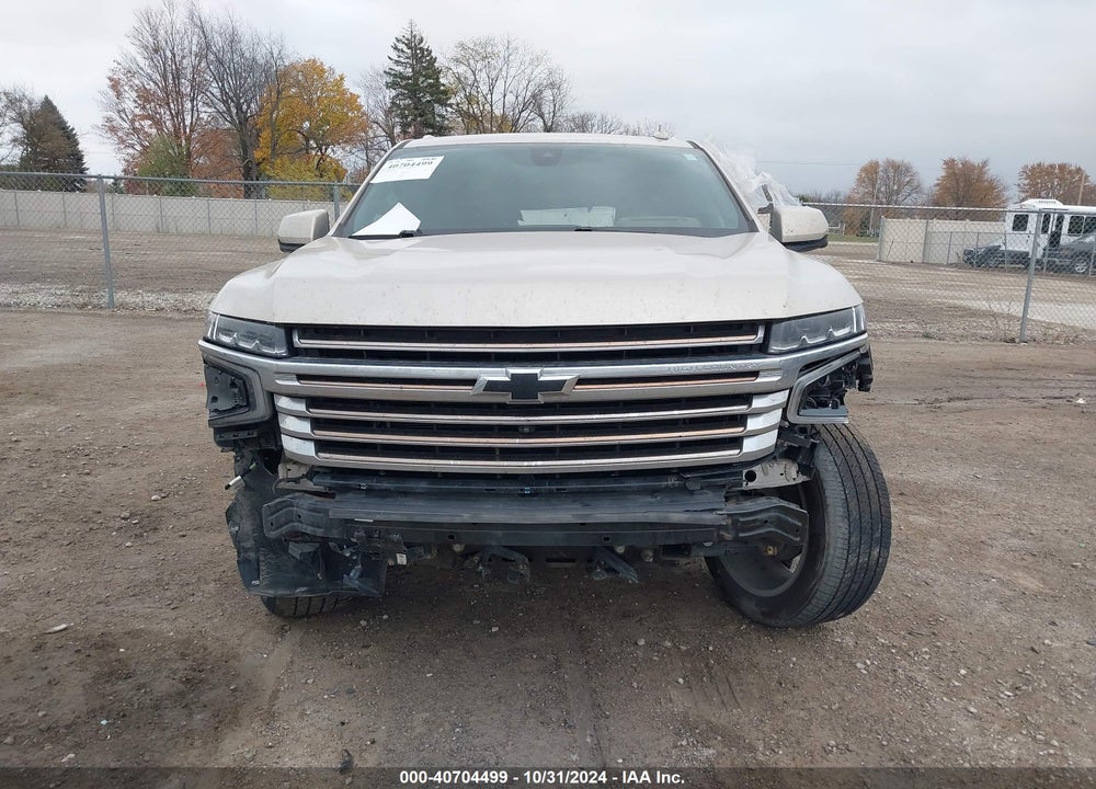 2021 CHEVROLET TAHOE 4WD HIGH COUNTRY VIN: 1GNSKTKLXMR119484