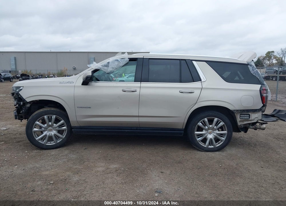 2021 CHEVROLET TAHOE 4WD HIGH COUNTRY VIN: 1GNSKTKLXMR119484