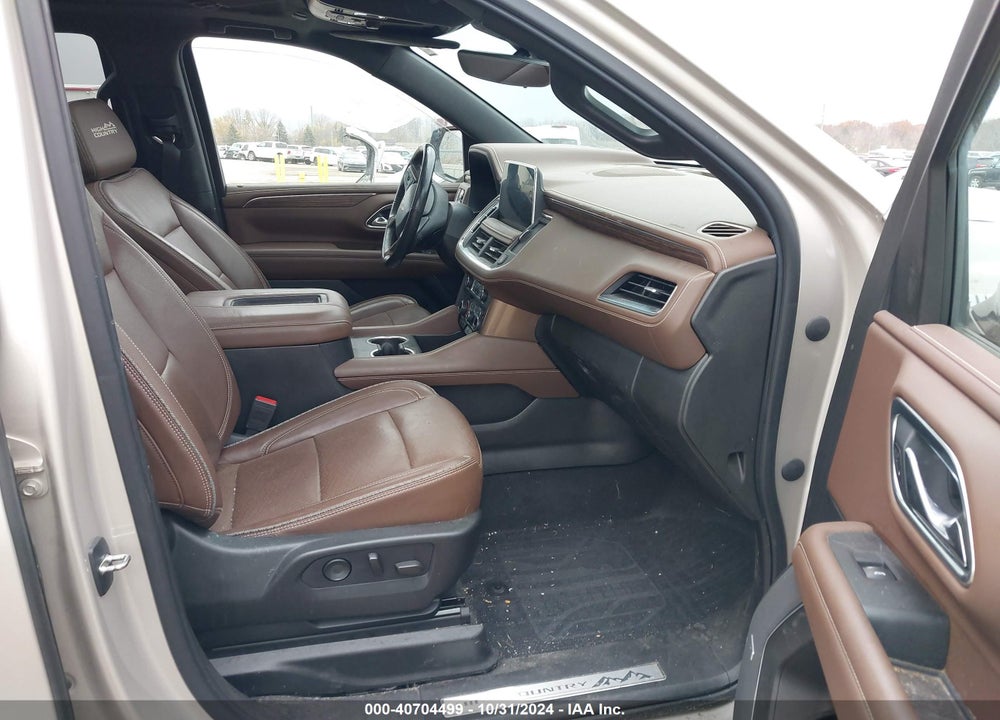 2021 CHEVROLET TAHOE 4WD HIGH COUNTRY VIN: 1GNSKTKLXMR119484
