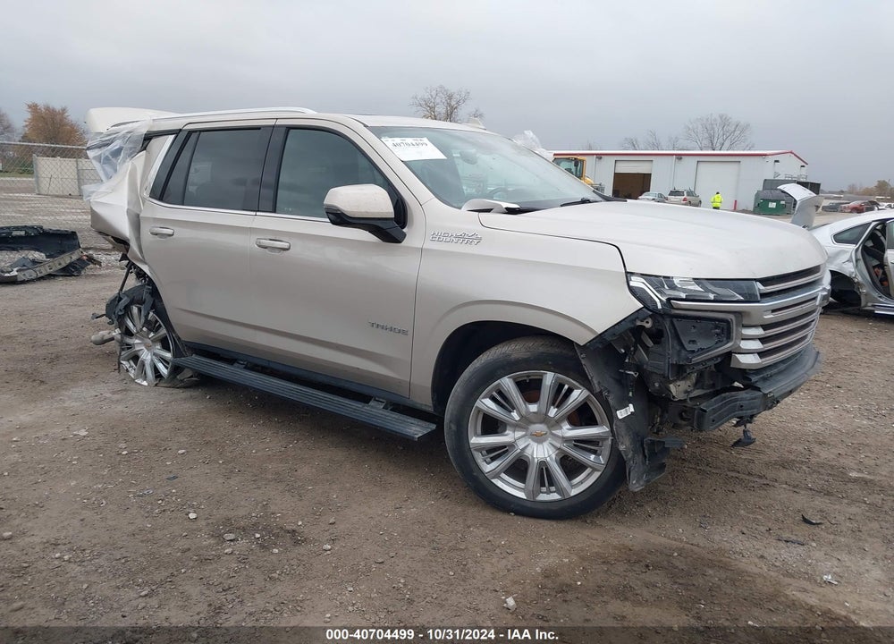 2021 CHEVROLET TAHOE 4WD HIGH COUNTRY VIN: 1GNSKTKLXMR119484