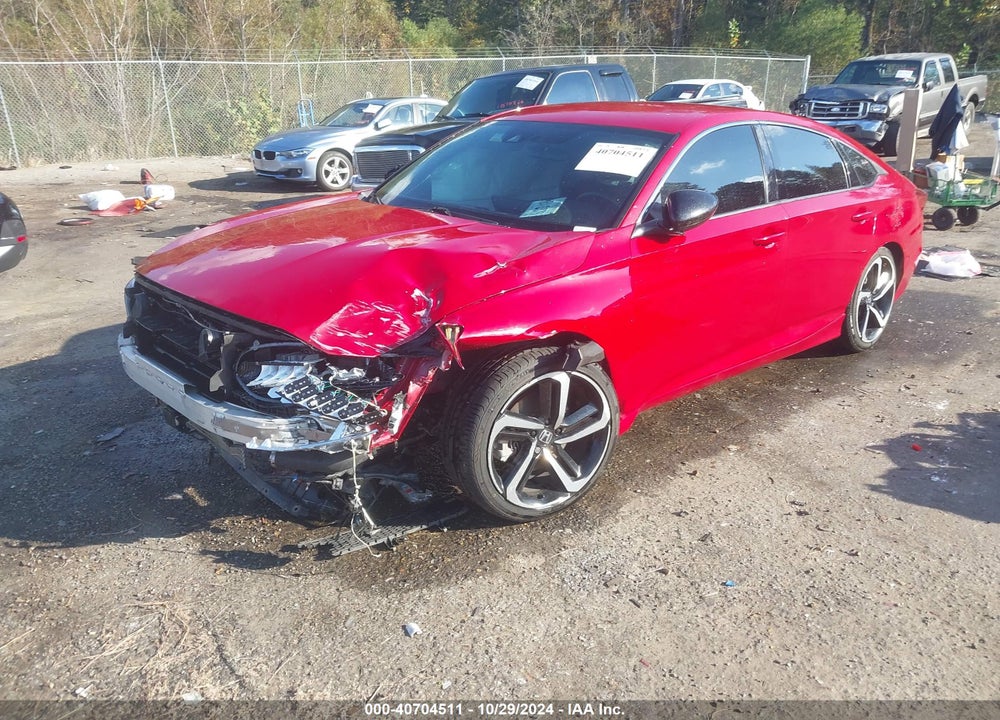 2021 HONDA ACCORD SPORT VIN: 1HGCV1F3XMA061380
