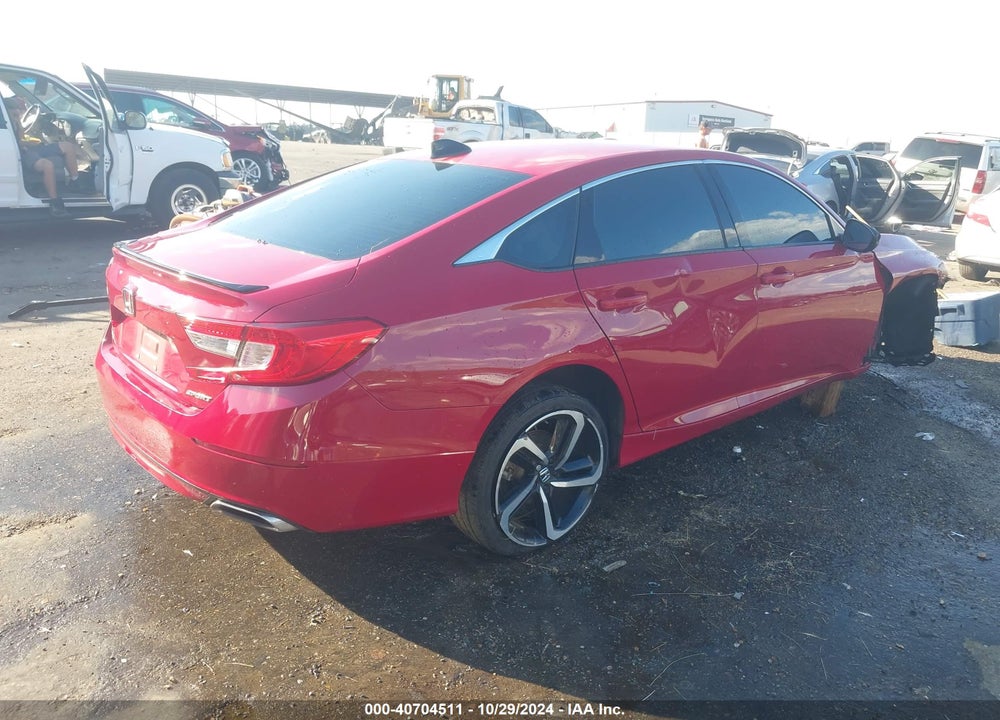 2021 HONDA ACCORD SPORT VIN: 1HGCV1F3XMA061380