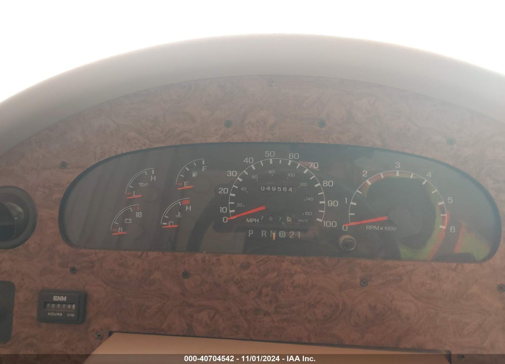 2001 FORD F550 SUPER DUTY STRIPPED CHASS VIN: 1FCNF53S310A20422