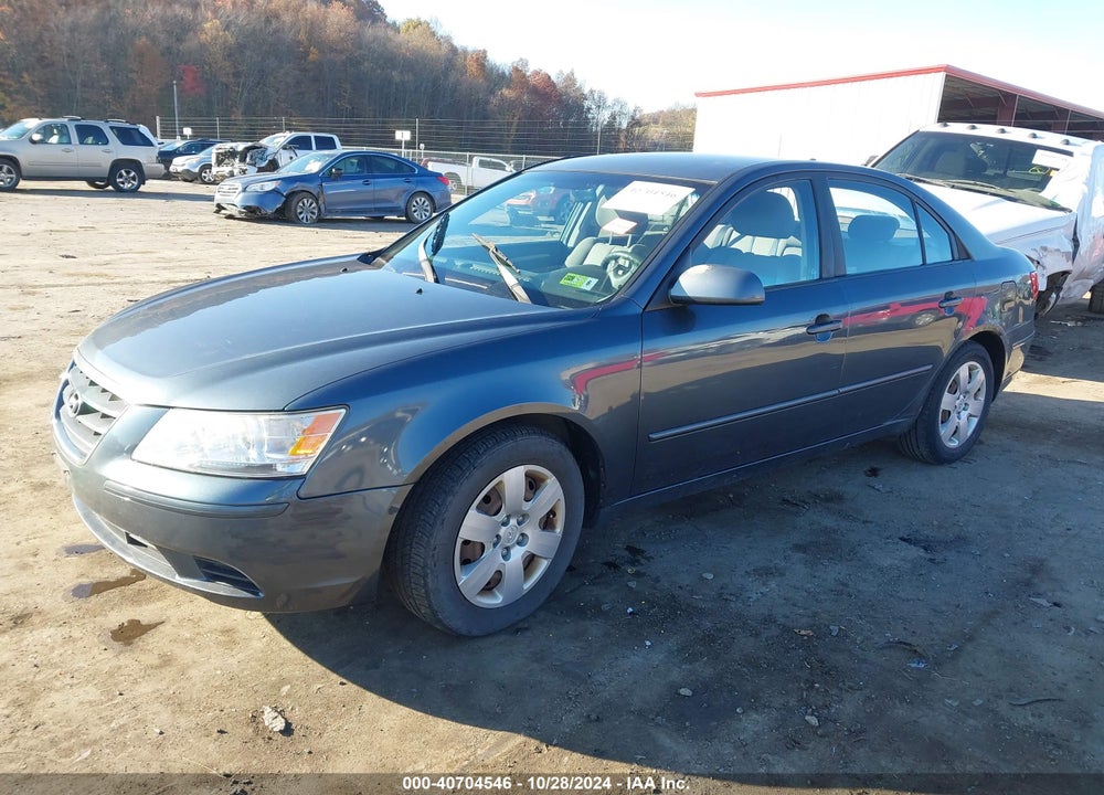2009 HYUNDAI SONATA GLS VIN: 5NPET46C79H441310