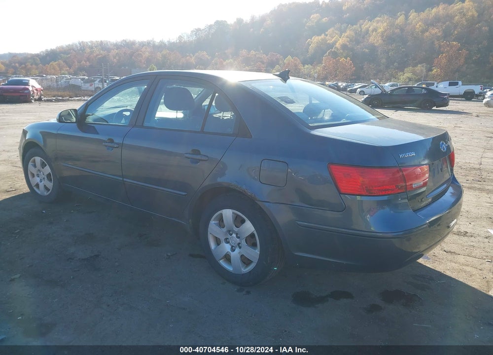 2009 HYUNDAI SONATA GLS VIN: 5NPET46C79H441310