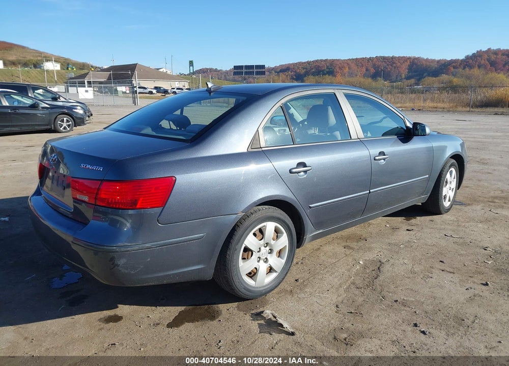 2009 HYUNDAI SONATA GLS VIN: 5NPET46C79H441310