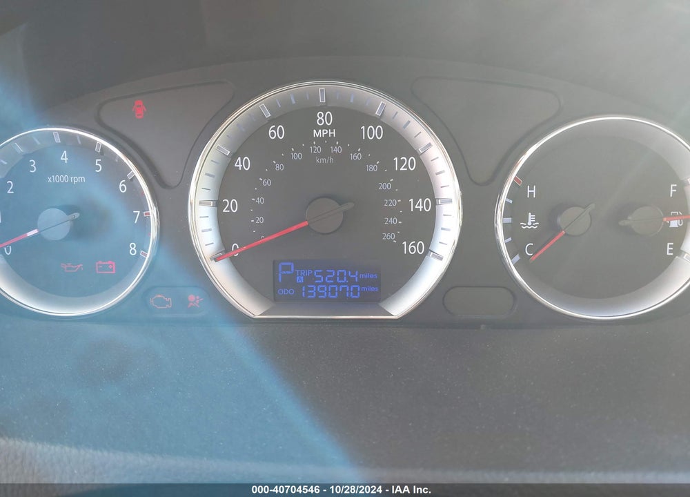 2009 HYUNDAI SONATA GLS VIN: 5NPET46C79H441310